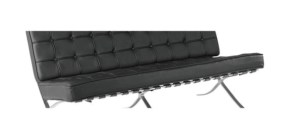 Leather Upholstered Sofa - 3 Seater - Town - gallery 8