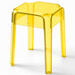 Banco Baixo Transparente - 47cm - Victoria Queen