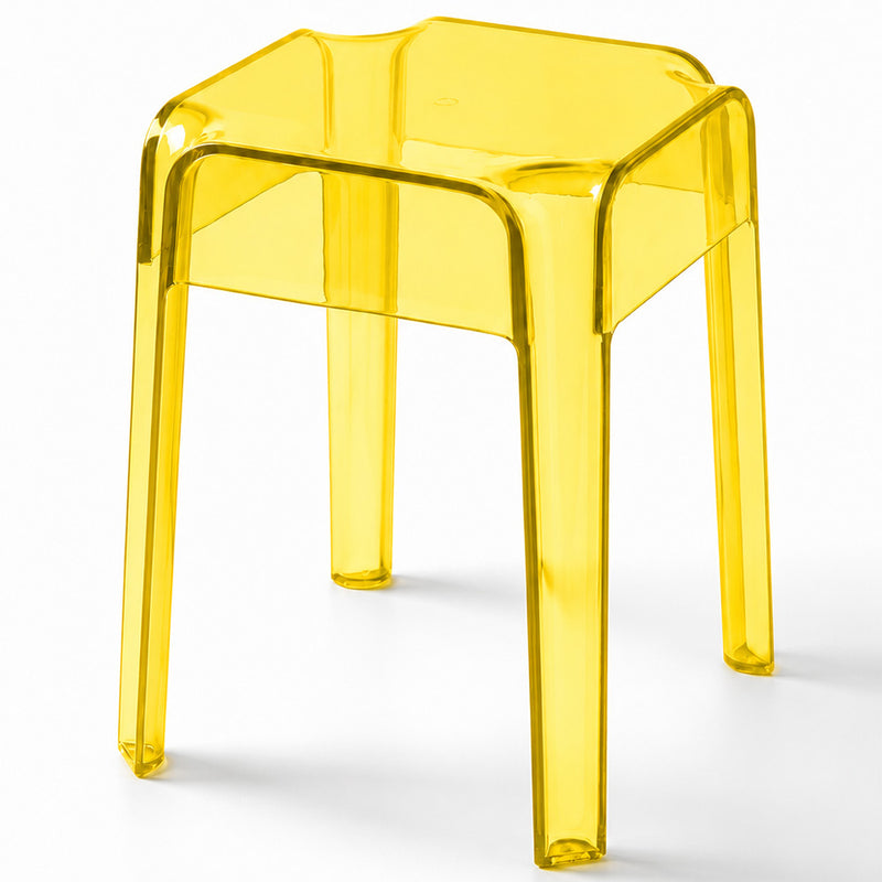 Banco Baixo Transparente - 47cm - Victoria Queen