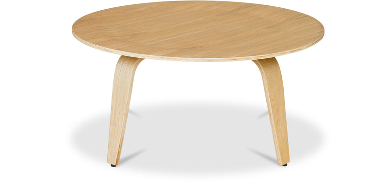 Table basse ronde en bois - Ply