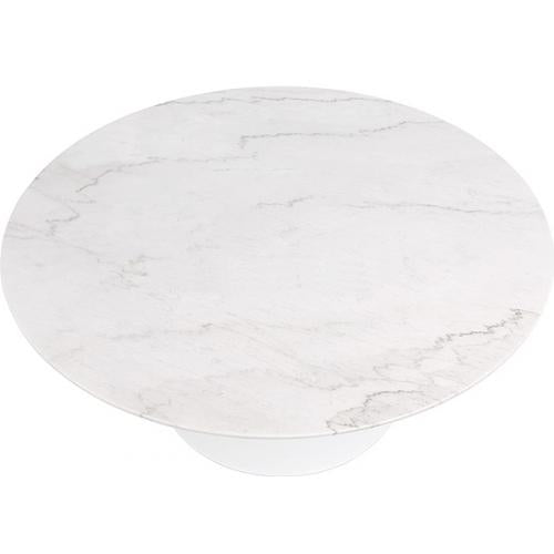 Dining Table Round - 110cm - Marble - Tulip - gallery 3