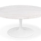 Round dining table - 110 cm - Marble - Tulip