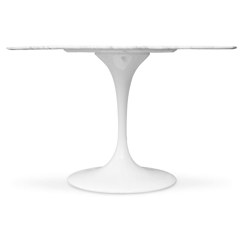 Dining Table Round - 120cm - Marble - Tulip - gallery 1