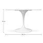 Dining Table Round - 120cm - Marble - Tulip - Dimensions diagram