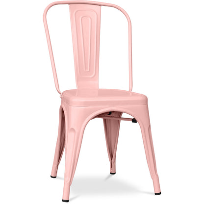 Dining chair - Industrial design - Steel - Matte - New edition - Stylix