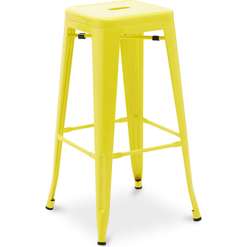 Banco de Bar – Estilo Industrial – Aço – 76 cm – Stylix