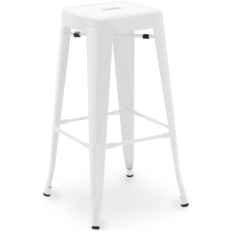 Banco de Bar – Estilo Industrial – Aço – 76 cm – Stylix
