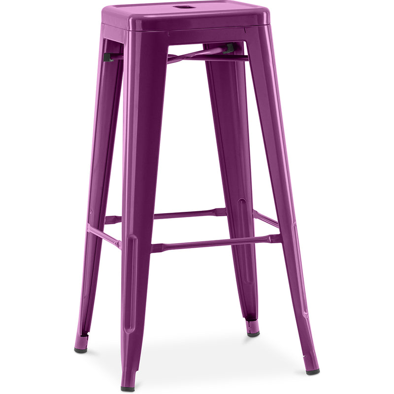Barkruk – Industrieel Stijl – Staal – 76 cm – Stylix