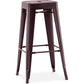 Sgabello da bar – Stile industriale – Acciaio – 76 cm – Stylix
