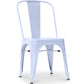 Dining chair Tolix Style Industrial Design Square Metal - New Edition