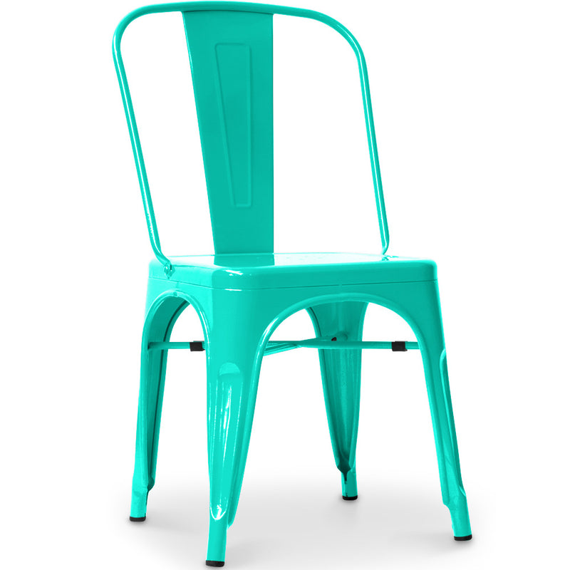 Steel Dining Chair - Industrial Design - New Edition - Stylix
