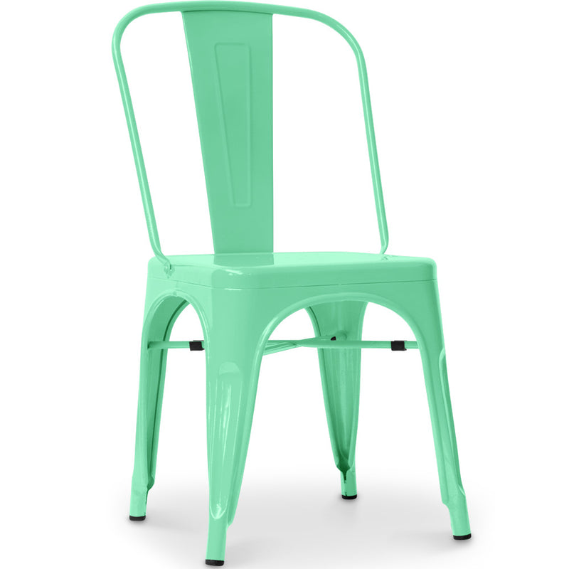 Steel Dining Chair - Industrial Design - New Edition - Stylix