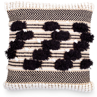 Coussin de style boho Bali - Housse et Rembourrage inclus -Sabrina