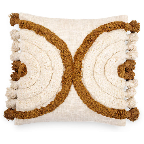 Boho style Bali cushion - Cover and padding included - Edwyna