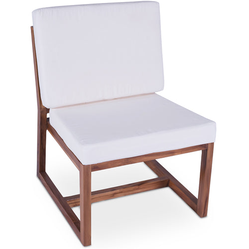 Chaise longue en bois - Chaise design style Boho Bali - Glan