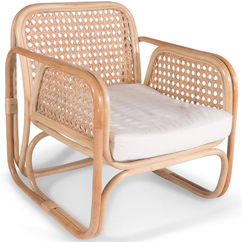 Chaise longue en rotin - Chaise design - Boho Bali - Qawa