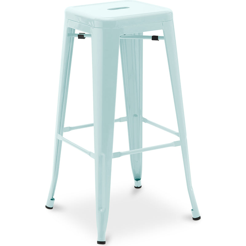Sgabello da bar – Stile industriale – Acciaio – 76 cm – Stylix