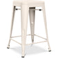 Barhocker - Industriedesign - Stahl matt - 60cm - Neuauflage - Stylix