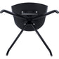 Upholstered Office Chair with Armrests - Black Design Desk Chair - Jodie - Joan