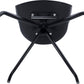 Upholstered Office Chair with Armrests - Black Design Desk Chair - Jodie - Joan - gallery 7