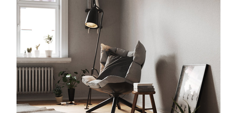 Tripod Design Floor Lamp - Living Room Lamp - Hopper - gallery 10