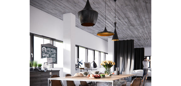Pack of 3 Pendant Ceiling Lamps - Industrial Design - Extensive - gallery 13