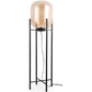 Lampa stojąca design - lampa do salonu - szary