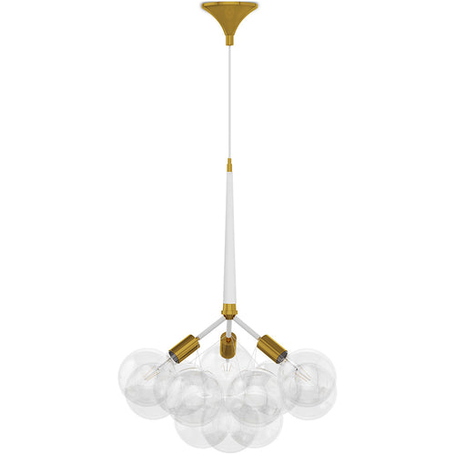 Lampe de plafond avec des boules en verre - Lampe suspendue design - Glaub