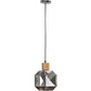 Lampe de plafond en bois et verre - Lampe suspendue design - Bumba