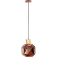 Lampe de plafond en bois et verre - Lampe suspendue design - Bumba