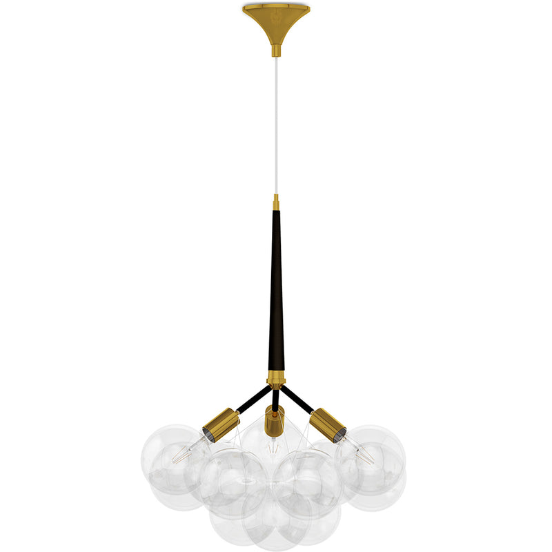 Lampe de plafond avec des boules en verre - Lampe suspendue design - Glaub