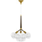 Lampe de plafond avec des boules en verre - Lampe suspendue design - Glaub