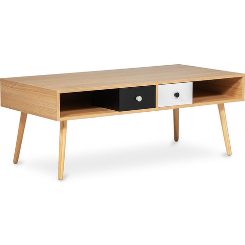 Table basse en bois - Design scandinave - Miua