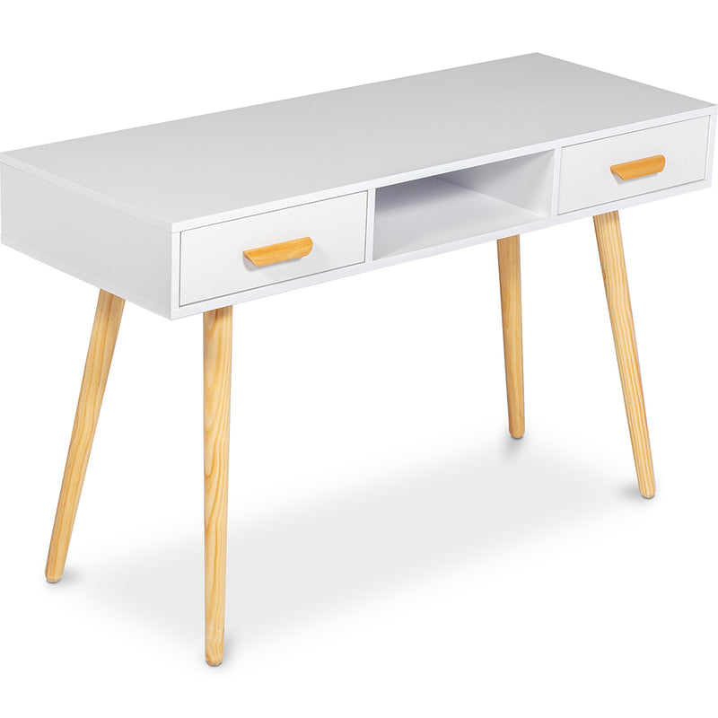Bureau en Bois avec Tiroirs - Design Scandinave - Zuris