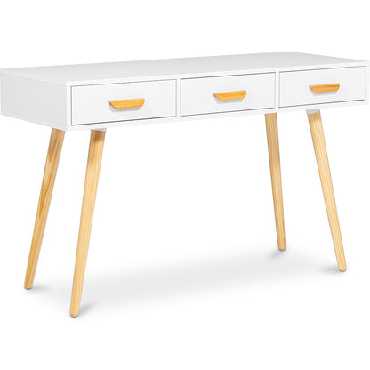 Bureau en Bois avec Tiroirs - Design Scandinave - Pius