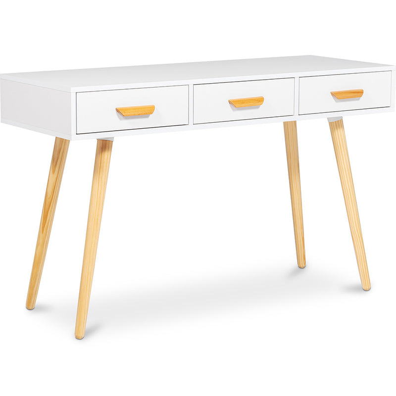 Bureau en Bois avec Tiroirs - Design Scandinave - Pius