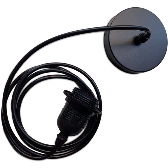 Pendant Lamp Cable - 2 Meters - Sil - Black
