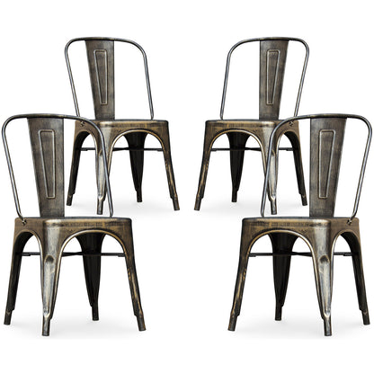 Pack of 4 dining room chairs - Industrial design - New edition - Stylix