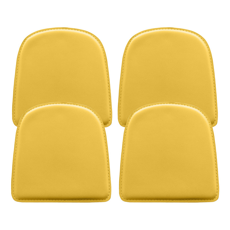 Set x4 Magnetisch Stoelkussen - Kunstleer - Stylix