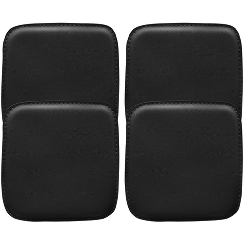 Lot de 4 coussins magnétiques pour taboure assise carrée- simili-cuir - Stylix