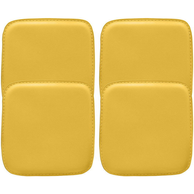 Set van 4 magnetische kussens voor kruk - Kunstleer - Stylix