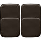 Lot de 4 coussins magnétiques pour taboure assise carrée- simili-cuir - Stylix