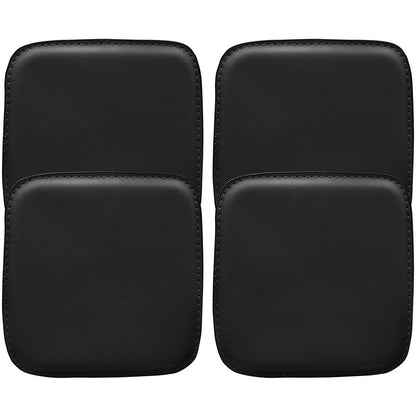 Lot de 4 coussins magnétiques pour chaise à siège carré – Similicuir – Stylix