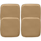 Lot de 4 coussins magnétiques pour tabouret - simili-cuir - Stylix