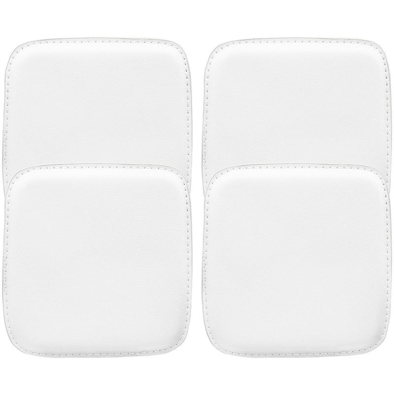 Confezione da 4 cuscini magnetici per sedia con seduta quadrata – Pelle sintetica – Stylix