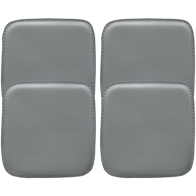Confezione da 4 cuscini magnetici per sedia con seduta quadrata – Pelle sintetica – Stylix