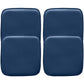 Pack of 4 Magnetic Cushions for Square Seat Chair – Faux Leather – Stylix