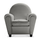Fauteuil avec Accoudoirs - Revêtu de Similicuir - Club