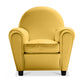 Fauteuil avec Accoudoirs - Revêtu de Similicuir - Club