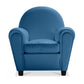 Fauteuil avec Accoudoirs - Revêtu de Similicuir - Club